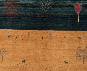 38272-Persian_Kashkuli_Ultimate_Gabbeh_Rug-4'6''x6'7''-Iran-1-Center