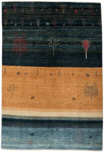 Persian Kashkuli Handwoven Rug