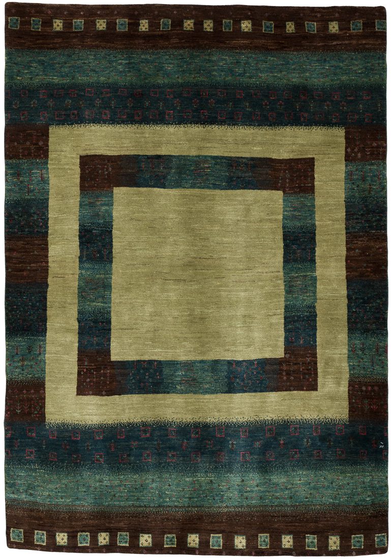 Persian Kashkuli Gabbeh Handwoven Rug