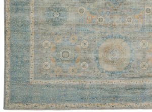 51789_BTR023A-Very_Fine_Mamluk_Transitional_Handwoven_Tribal_Rug-9'10''x14'4''-Afghanistan-1-Border