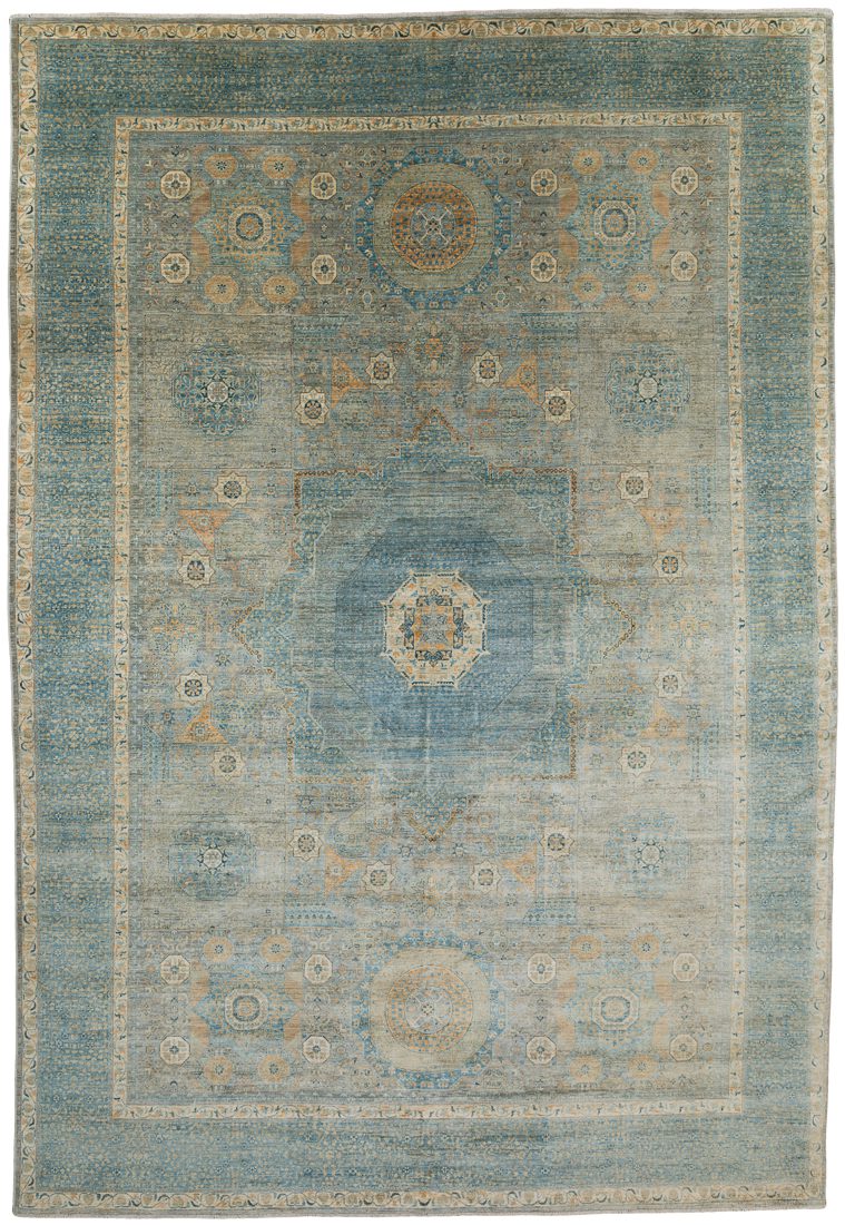 Afghan Mamluk Transitional Handwoven Rug