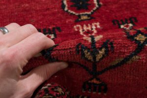 53377_ESTTRM1-Turkmen_Vintage_Handwoven_Tribal_Prayer_Rug-3'3''x4'8''-Turkmenistan-7