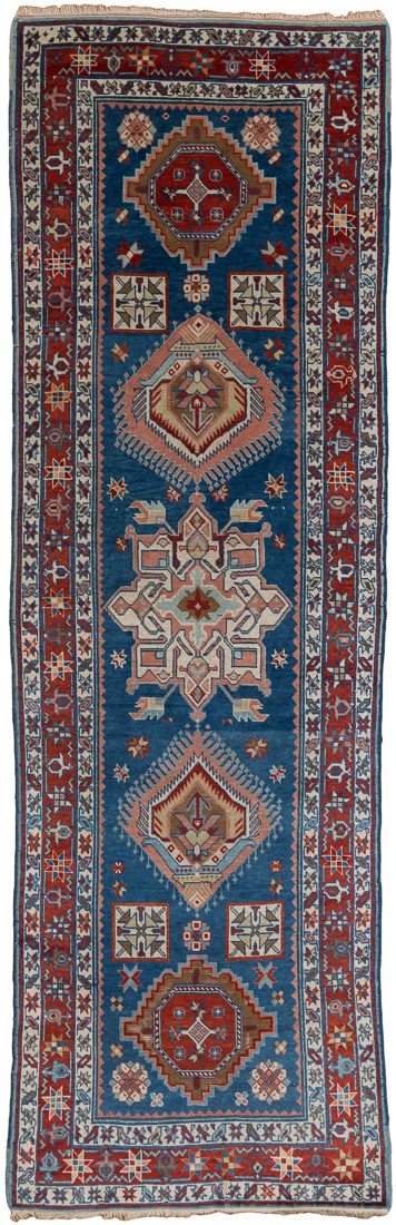 Turkish Vintage Handwoven Rug