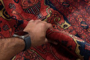 30515-Very_Fine_Turkmen_Afghan_Soft_Worsted_Wool_Rug-4'2''x6'3''-Afghanistan-14