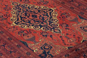 30515-Very_Fine_Turkmen_Afghan_Soft_Worsted_Wool_Rug-4'2''x6'3''-Afghanistan-4