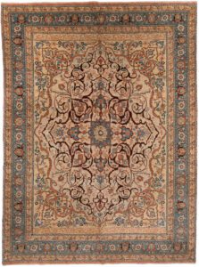 Persian Tabriz Handwoven Rug
