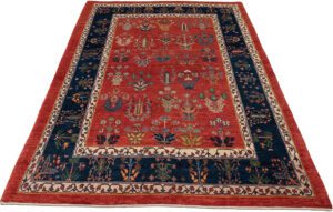 Persian Khamsehbaf Handwoven Village Rug