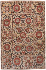 Afghan Suzani Handwoven Textile Rug