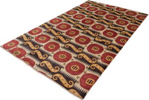 Afghan Ikat Handwoven Rug