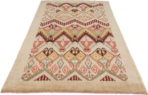 Luxury Textile Ikat Handwoven Rug