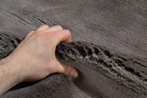 39658-ESW602C-Fine_Mohair_Super_Luxe_Solid_Gray_Rug-4'1''x6'1''-India-8