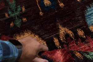 42335-Ikat_Very_Fine_Handwoven_Transitional_Rug-5'11''x9'4''-Afghanistan-18