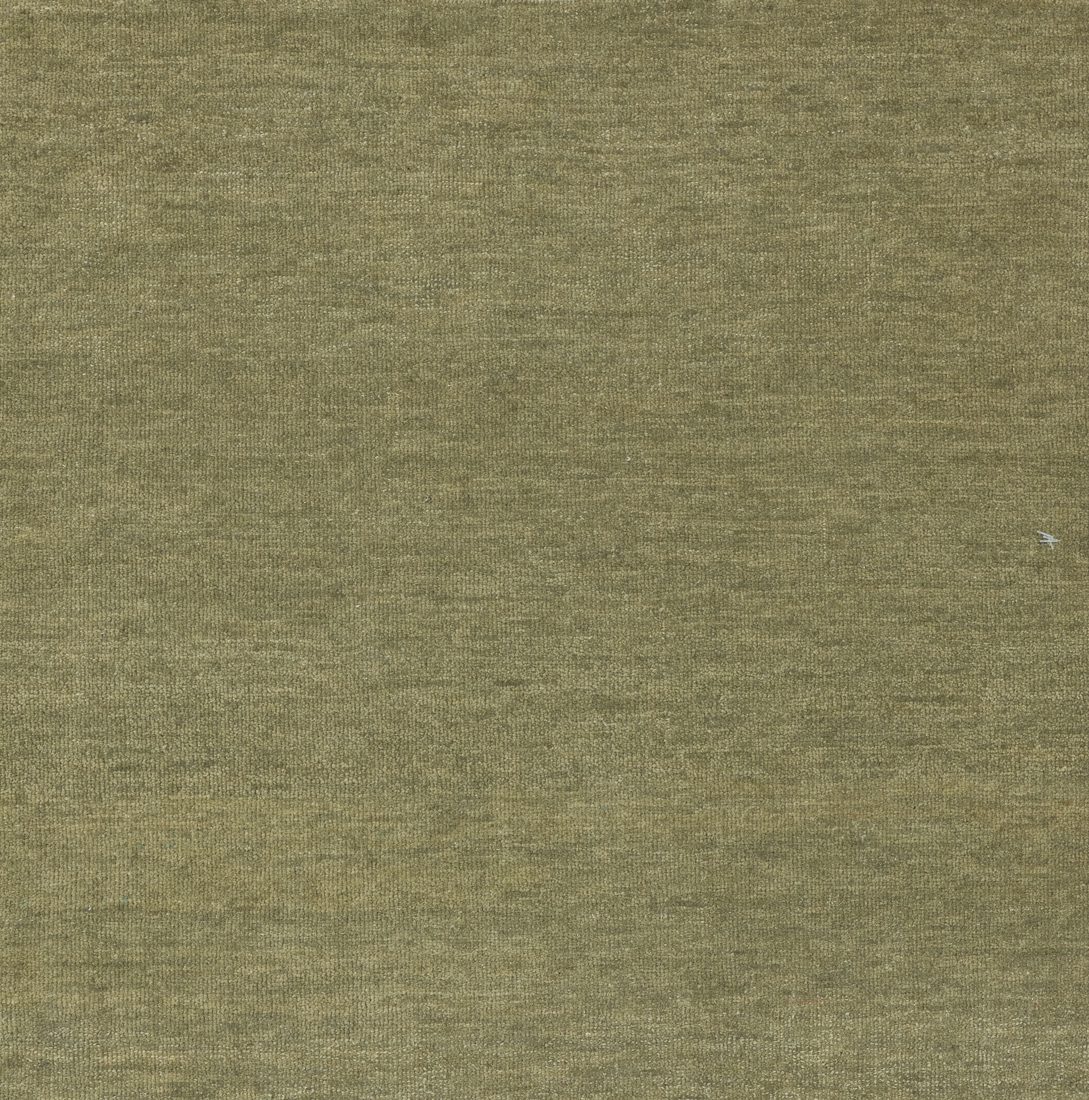 Super Fine Luxe Wool Solid Modern Green Rug