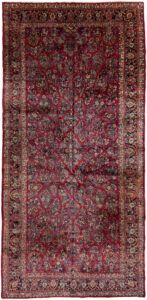 Antique Persian Sarouk Rug