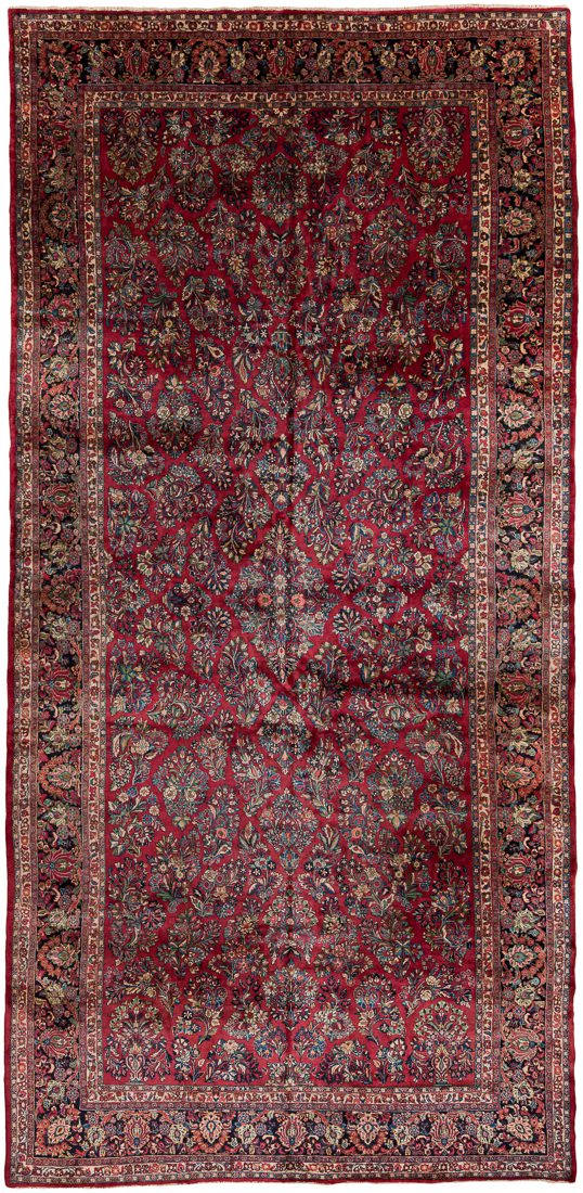 Antique Persian Sarouk Rug