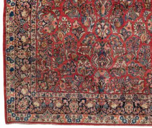 33924-Antique_Persian_Sarouk_Rug-9'0''x16'0''-Persia-1-Border