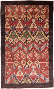Fine Afghan Ikat Handwoven Rug