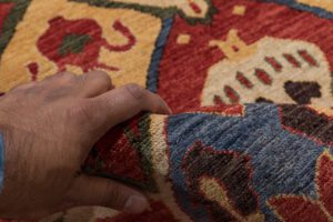 36109-Ikat_Fine_Luxe_Textile_Handwoven_Rug-5'8''x9'4''-Afghanistan-13