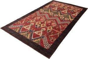 Fine Afghan Ikat Handwoven Rug