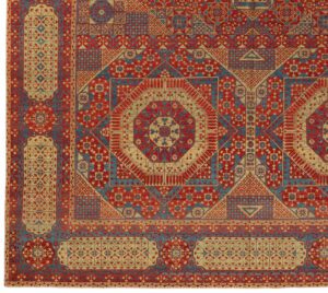 37445-Turkish_Mamluk_Fine_Village_Handwoven_Rug-10'0''x17'8''-Turkey-1-Border