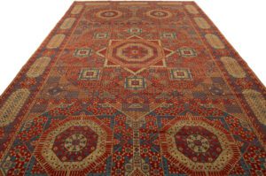 Turkish Mamluk Handwoven Rug