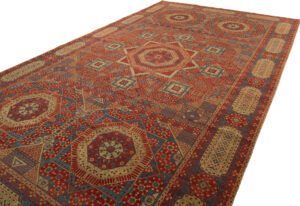 Turkish Mamluk Handwoven Rug