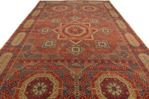 Turkish Mamluk Handwoven Rug