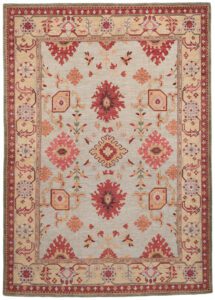 Afghan Oushak Handwoven Tribal Rug