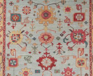 45872-Oushak_Luxe_Tribal_Handwoven_Rug-9'11''x13'10''-Afghanistan-1-Center