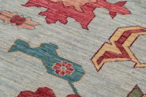 45872-Oushak_Luxe_Tribal_Handwoven_Rug-9'11''x13'10''-Afghanistan-6