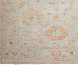 50937-Turkish_Angora_Oushak_Handwoven_Tribal_Rug-12'2''x17'4''-Afghanistan-1-Border