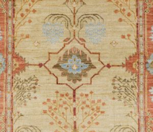 51784_BTN021A-Oushak_All_Wool_Handwoven_Tribal_Rug-5'1''x7'1''-Afghanistan-1-Center