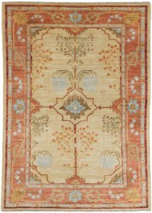 Afghan Oushak Handwoven Rug