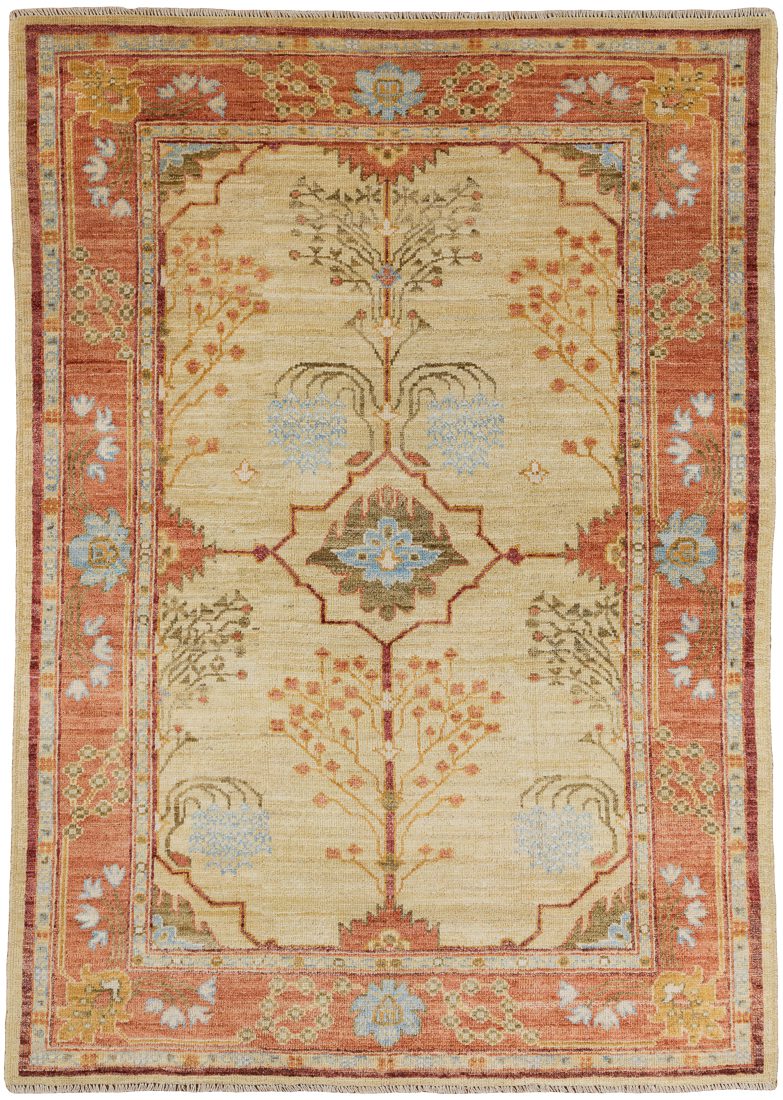 Afghan Oushak Handwoven Rug
