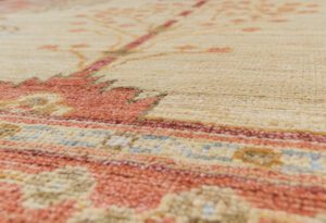51784_BTN021A-Oushak_All_Wool_Handwoven_Tribal_Rug-5'1''x7'1''-Afghanistan-9
