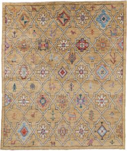 Afghan Oushak Handwoven Rug
