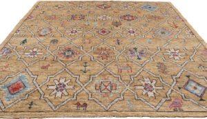 Afghan Oushak Handwoven Rug