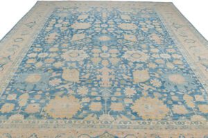 Afghan Harshang Handwoven Transitional Tribal Rug