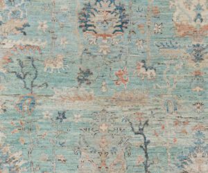 53249_BTR010A-Oushak_Handwoven_Tribal_Rug-5'10''x8'7''-Afghanistan-1-Center