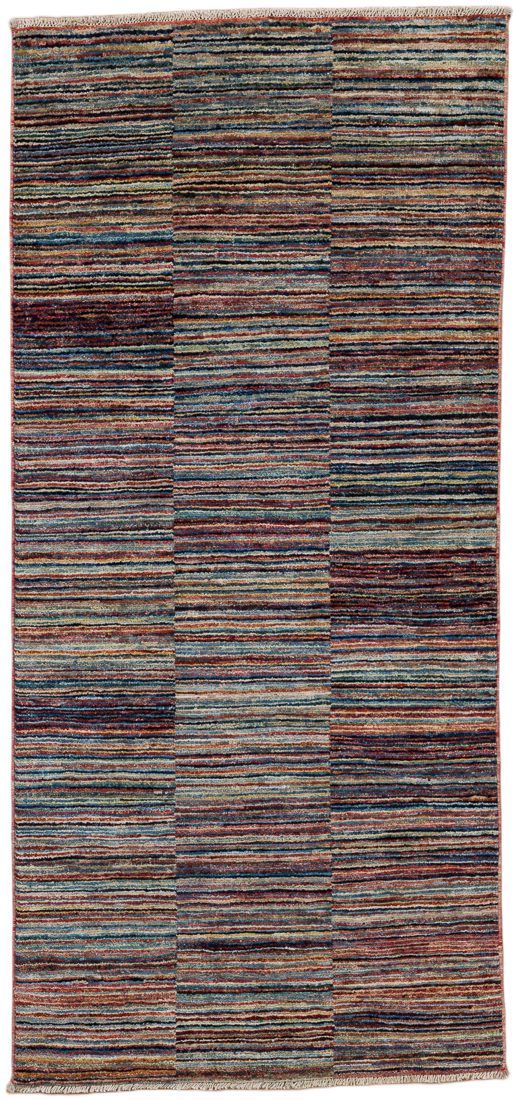 Afghan Gabbeh Transitional Handwoven Rug