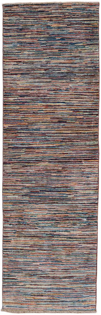 Afghan Gabbeh Transitional Handwoven Rug