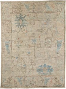 Afghan Oushak Handwoven Tribal Rug