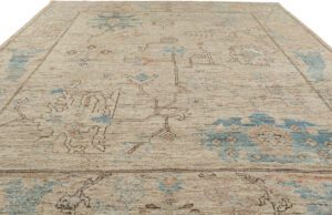 Afghan Oushak Handwoven Tribal Rug