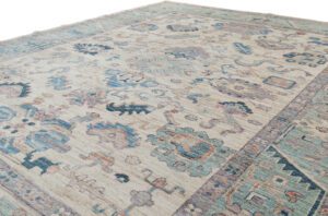 Oushak Transitional Handwoven Tribal Rug