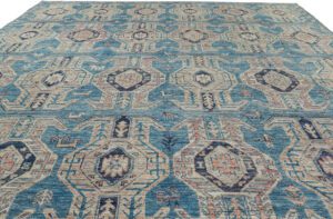Afghan Oushak Handwoven Tribal Rug