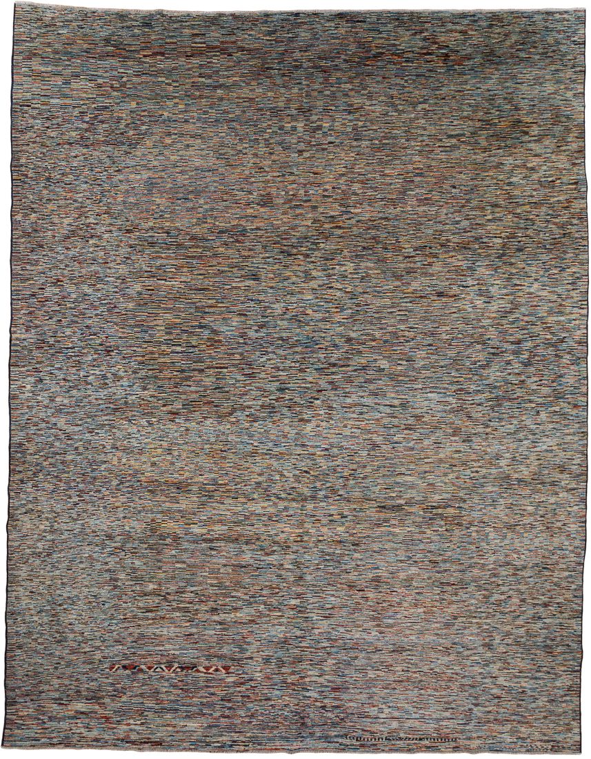 Afghan Gabbeh Transitional Handwoven Rug