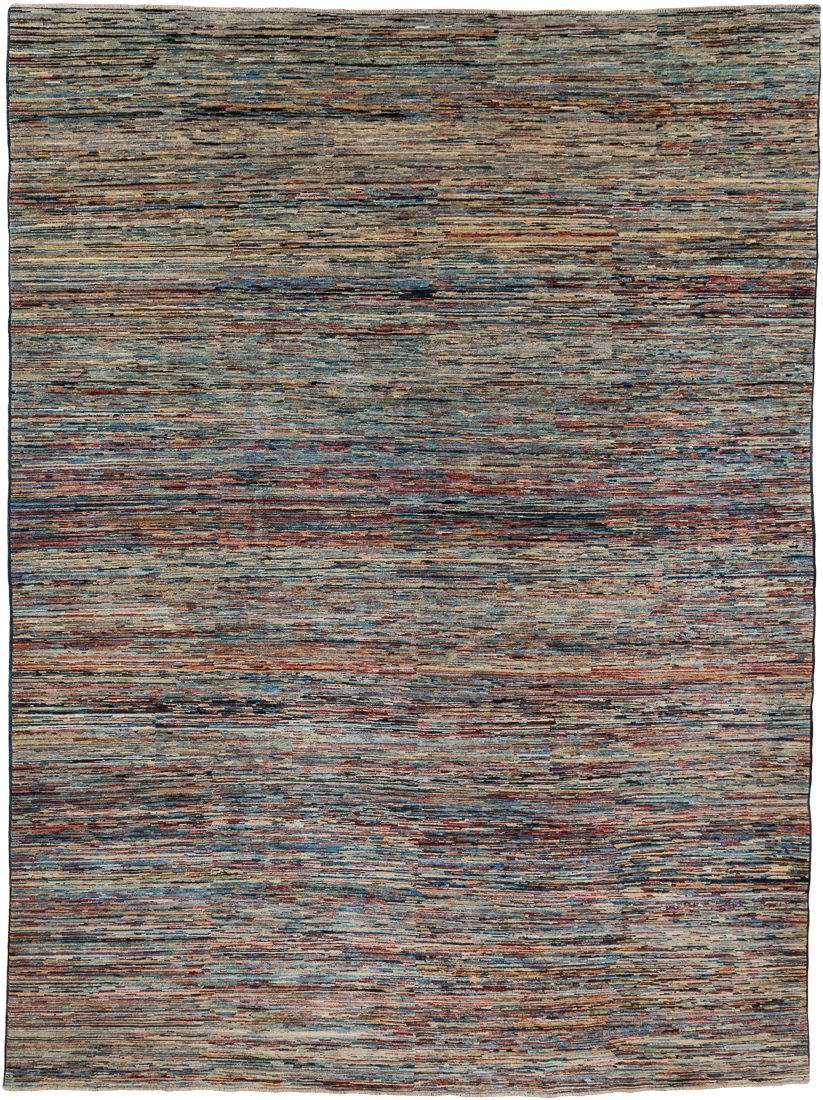 Afghan Gabbeh Transitional Handwoven Rug
