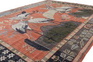 53489_BTR003A-Samarkand_Crane_Handwoven_Pictorial_Rug-9'4''x12'0''-Afghanistan-12