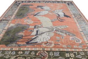 53489_BTR003A-Samarkand_Crane_Handwoven_Pictorial_Rug-9'4''x12'0''-Afghanistan-14