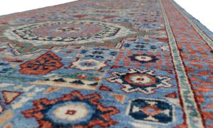 52240_BTR041A-Mamluk_Blue_Handwoven_Tribal_Rug-2'8''x19'6''-Afghanistan-5